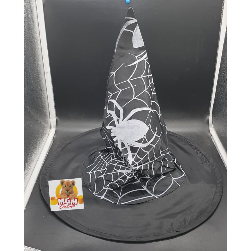 Topi Halloween - Halloween Witch hat lebar 37cm tinggi 33cm