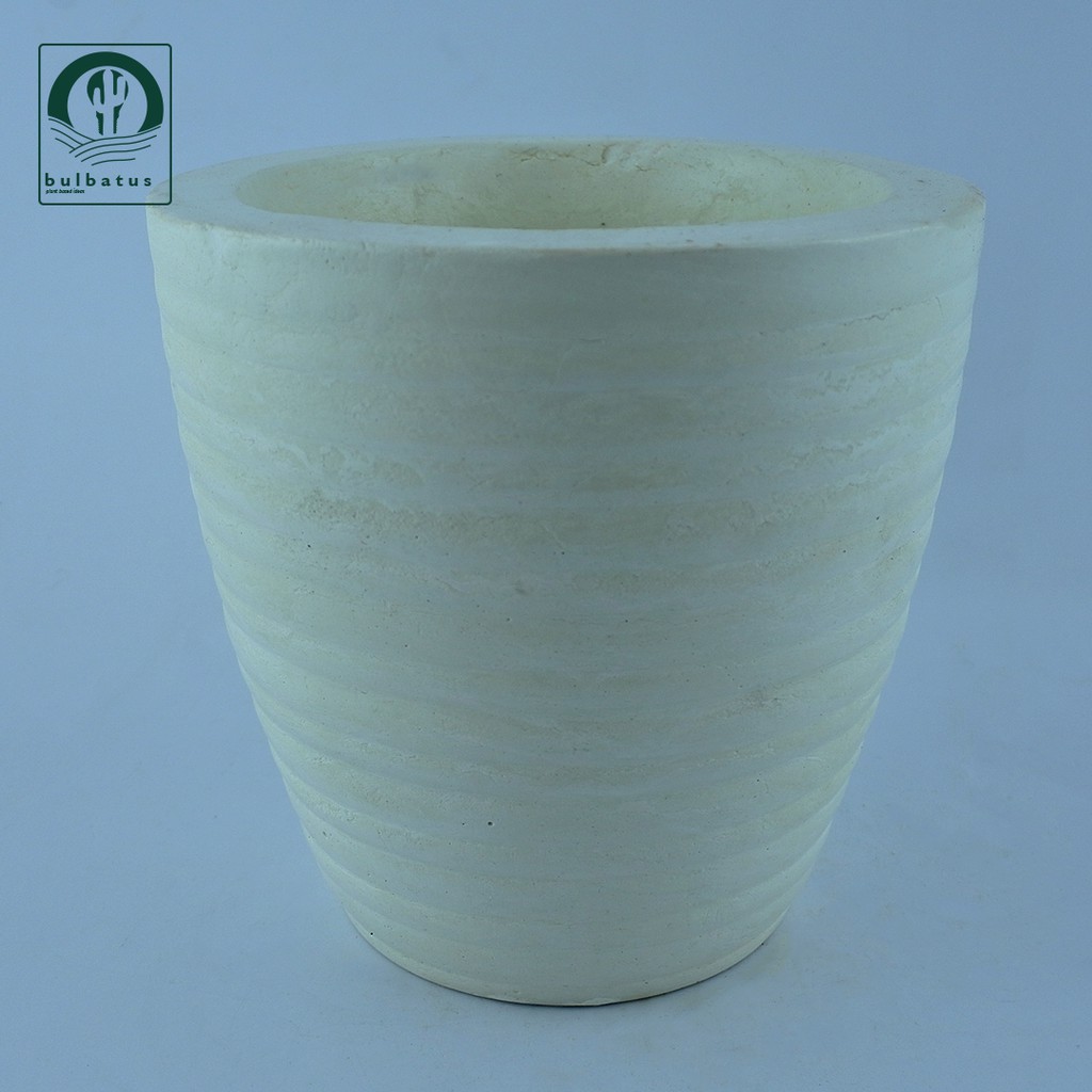 Pot Semen Dorsata White