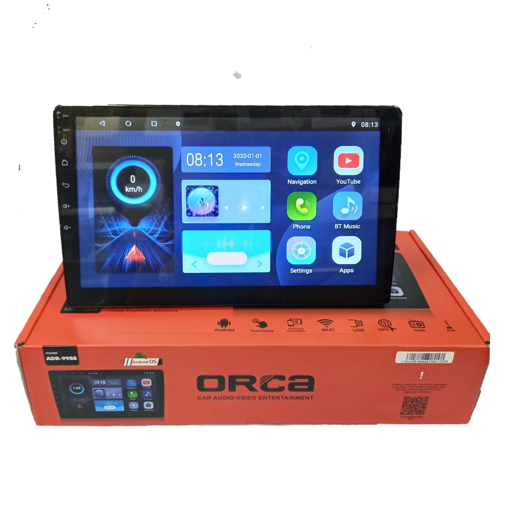 Head Unit Orca ADR 9988 10 inch Android