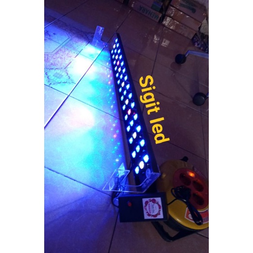 Lampu HPL aquarium air laut 42 watt 60cm --130cm