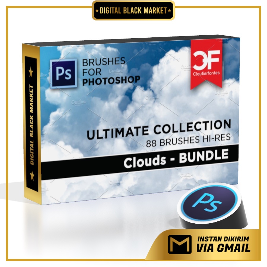 Ultimate Clouds brushes Collection - Photoshop