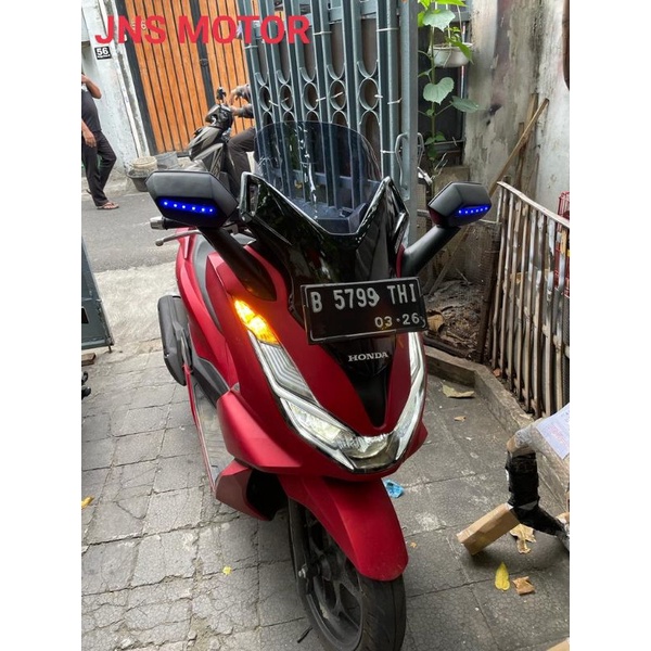 Tameng Baby Forza T2 Honda PCX 160 Kedok Cover Depan PCX 160 Baby Forza
