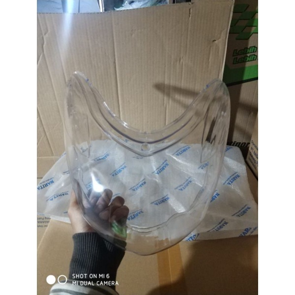 Mika kaca lampu depan mio soul lama