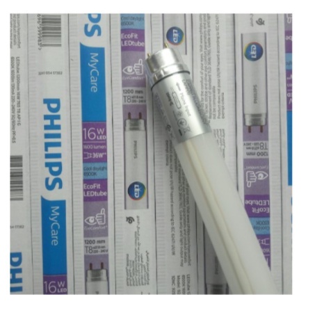 Lampu Philips Tube Ecofit 1200mm 16w 765 T8 TL Led 16w Tanpa stater