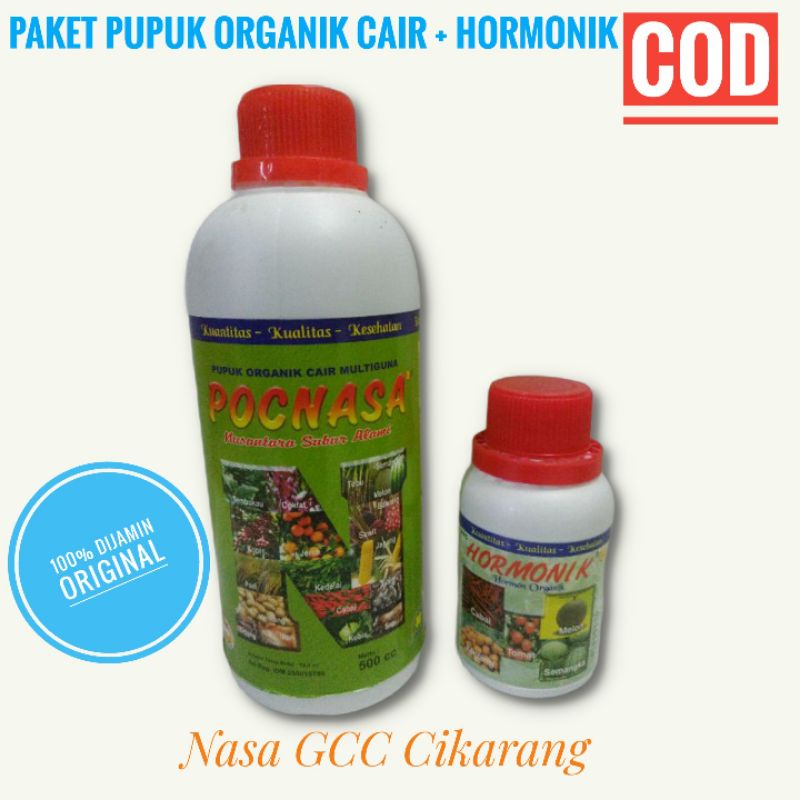 Paket Pupuk Organik Cair POC dan Hormonik ZPT