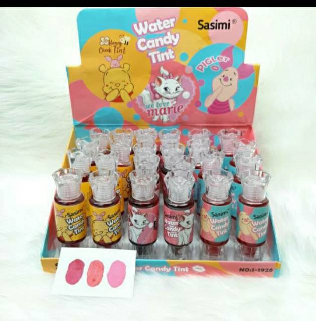 Liptint water candy sasimi marie ecer