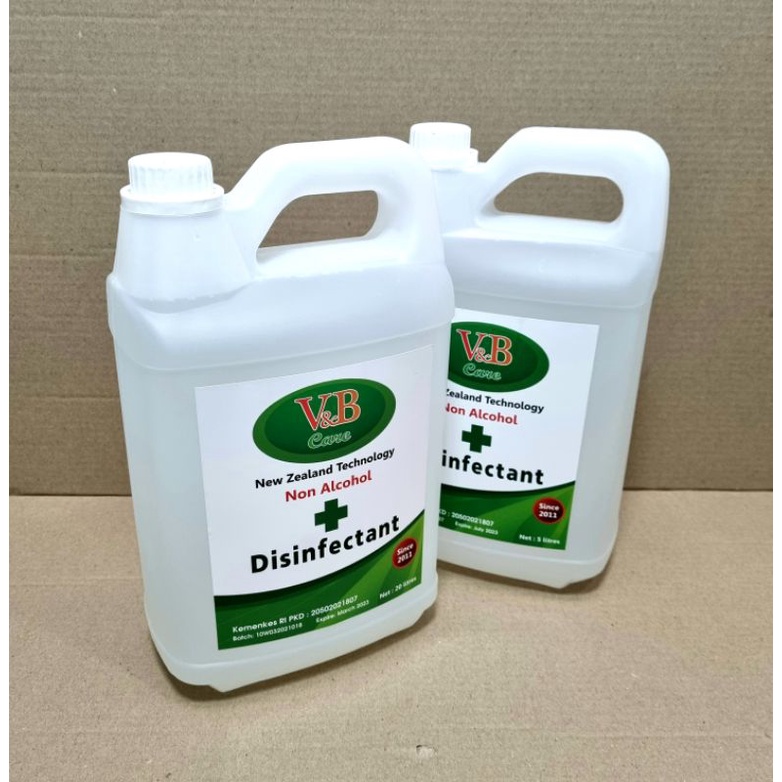 CAIRAN DISINFEKTAN DISINFECTANT NANO SPRAY FOODGRADE 5 LITER
