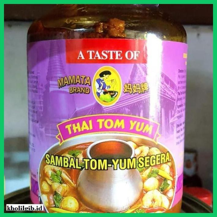 

Aneka-Sambal- Bumbu Sambal/Sambel Tomyum/ Tomyam Brand Mamata -Pedeeeeeezzzzzzz.