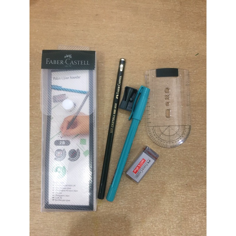 

Pinsil set ujian FABER CASTELL Standart