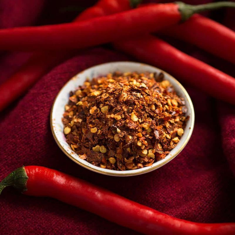 

(100 Gram) CABE BUBUK KASAR SUPER PEDAS / CHILI FLAKES HOT JELETOT / CABAI KERING / CABE HALUS