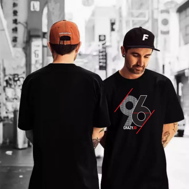 KAOS PRIA KAOS DISTRO ANGKA DTF DIGITAL PRINTING