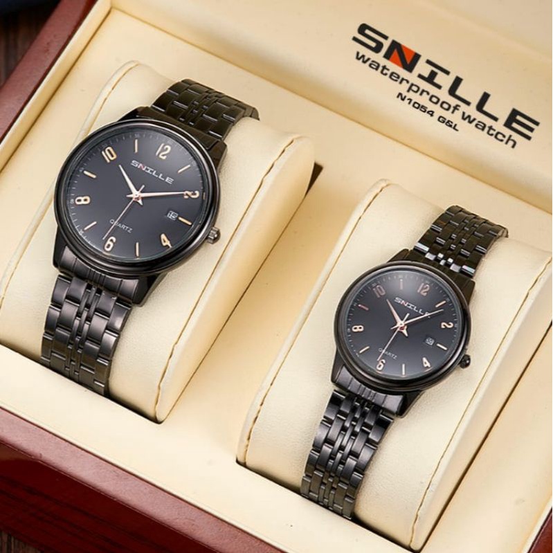 Jam Tangan SNILLE Couple Rantai Original Anti Air  Bisa Beli satuan