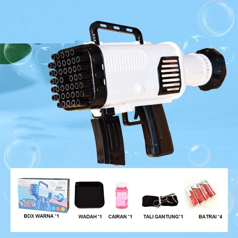 [FREE BATRAI] MAINAN BUBBLE GUN 44 LUBANG/ MAINAN ANAK / MAINAN GELEMBUNG