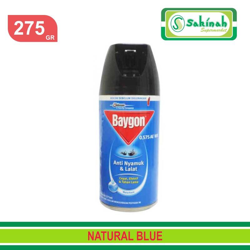 Baygon Aerosol Waterbase 275 ml - Anti Nyamuk Dan Lalat