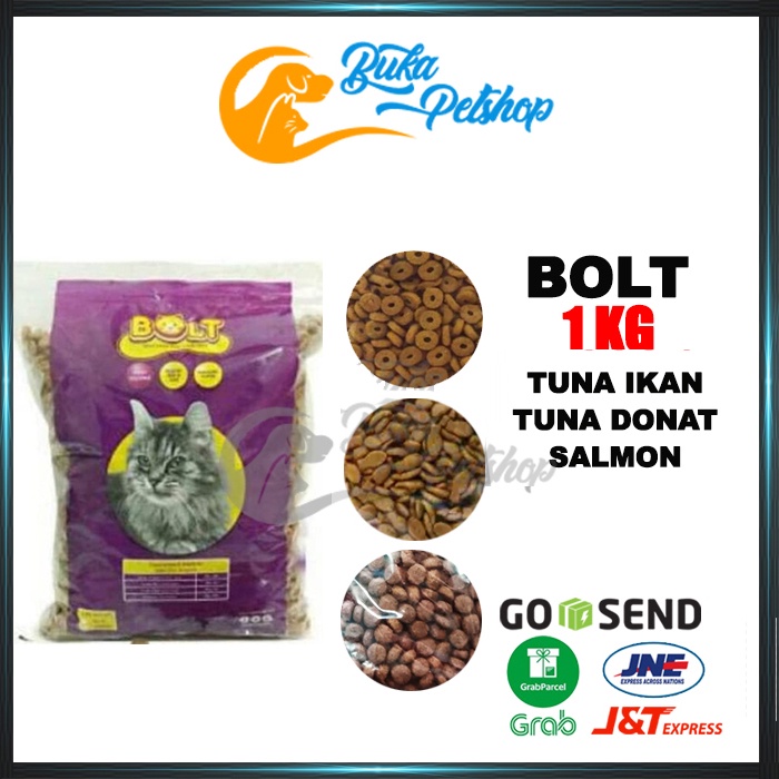 BOLT Cat 1kg Makanan Kucing Bolt