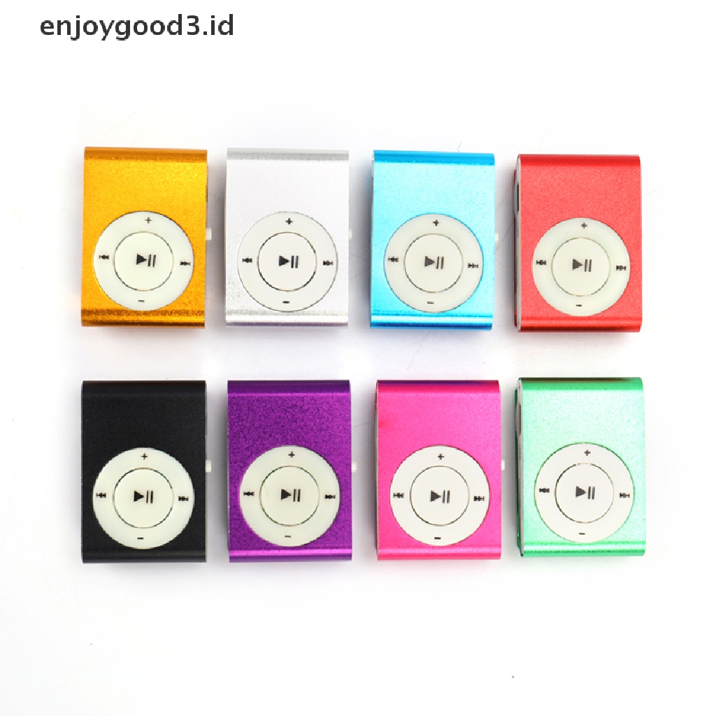 Mp3 Player Mini Portable Support Kartu Tf