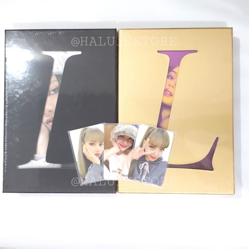 [READY STOCK] BENEFIT ONLY LISA FIRST SOLO ALBUM LALISA Official Ktown4u Photocard