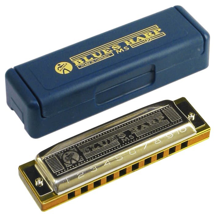 ALAT MUSIK  Harmonica Hohner Blues harp Key D