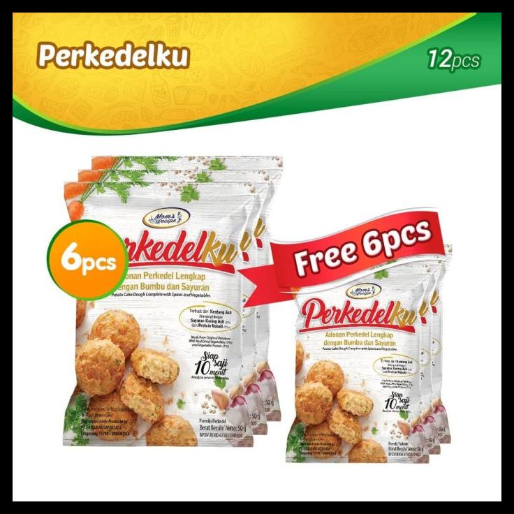 

Perkedelku 6 Pcs Free 6 Pcs
