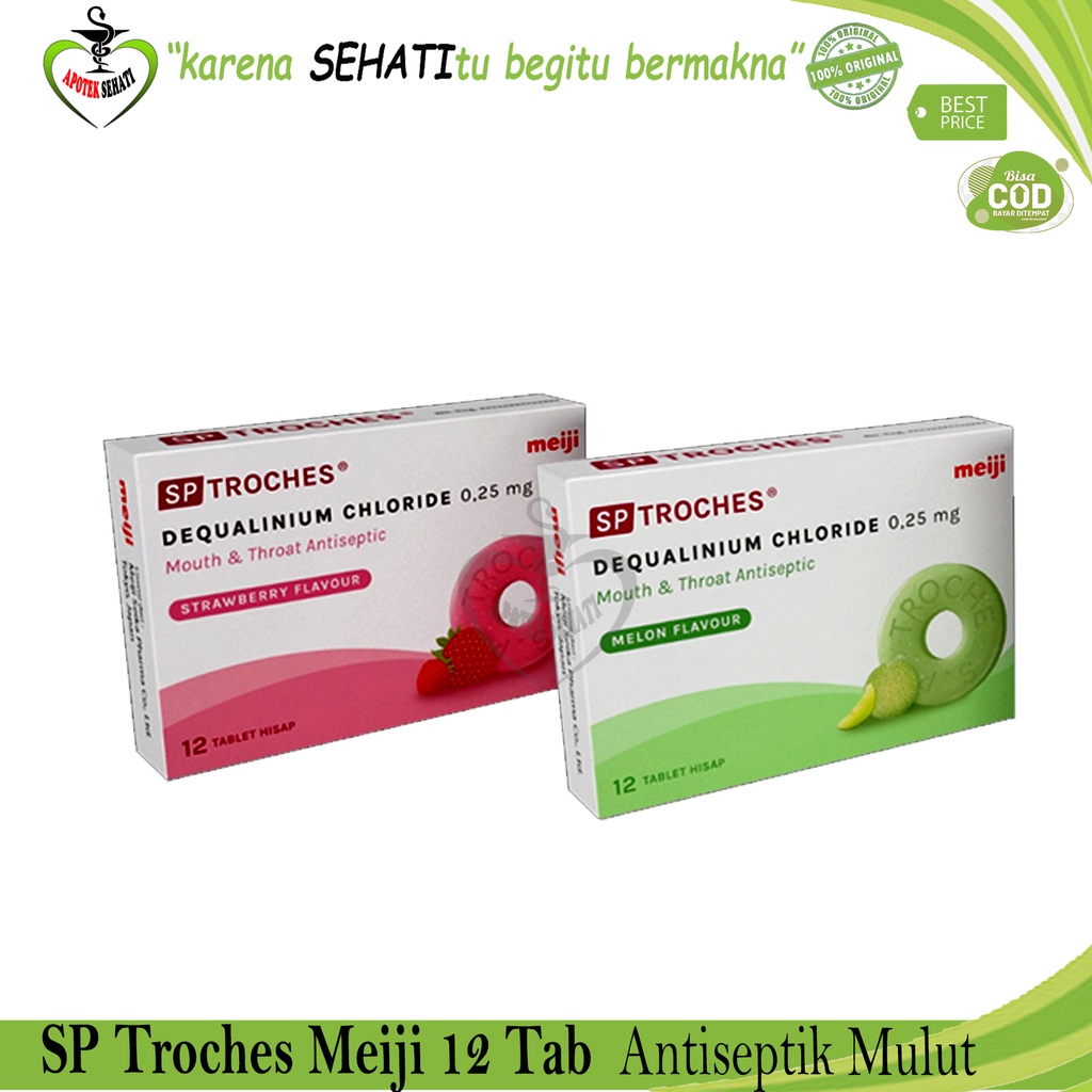 SP TROCHES OBAT RADANG TENGGOROKAN 6S ANTI SEPTIK