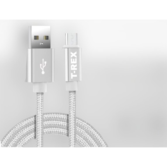 DS Kabel Data Nylon Braided Cable Data Fast Charging Cable / Micro USB &amp; Lightning / Android &amp; iPhone / Kabel Cas hp