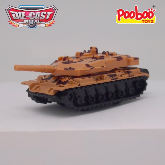 Miniatur Tank - Diecast Kapal Perang - Diecast Mobil Perang Pooboo Toyz Die Cast Tank - 03 Produk