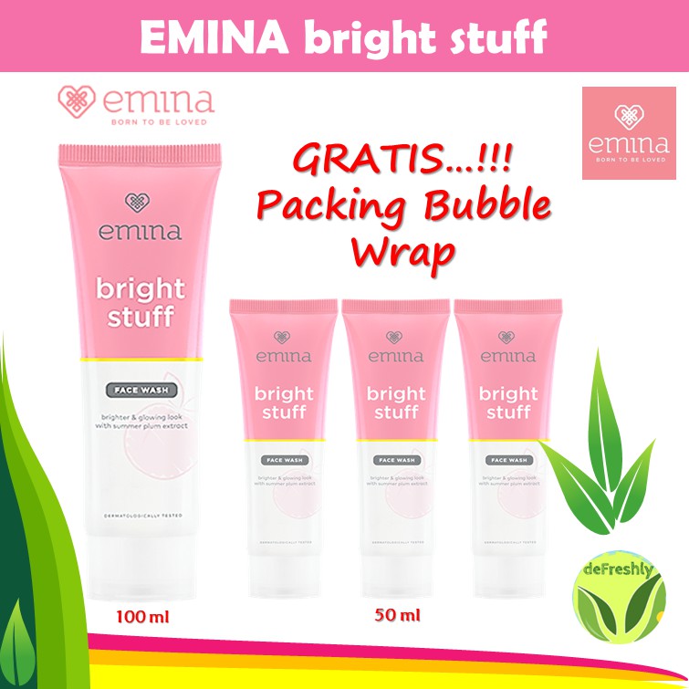 ❤ defreshly ❤ EMINA Bright Stuff - face wash