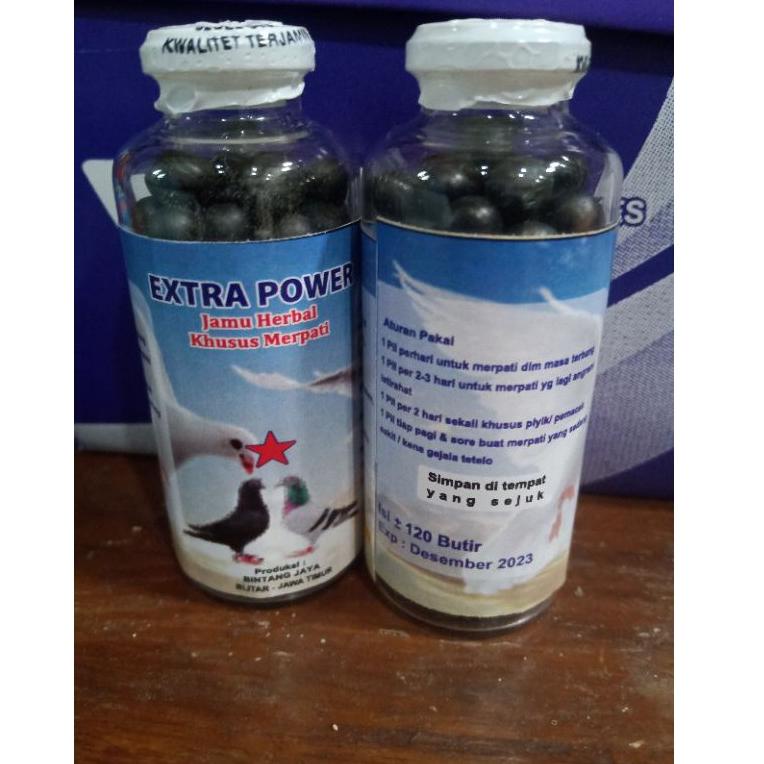 

Terbatas➾ Extra Power 100% Herbal, Isi 120 butir, Jamu Giring, Jamu Keket, Jamu Merpati 95