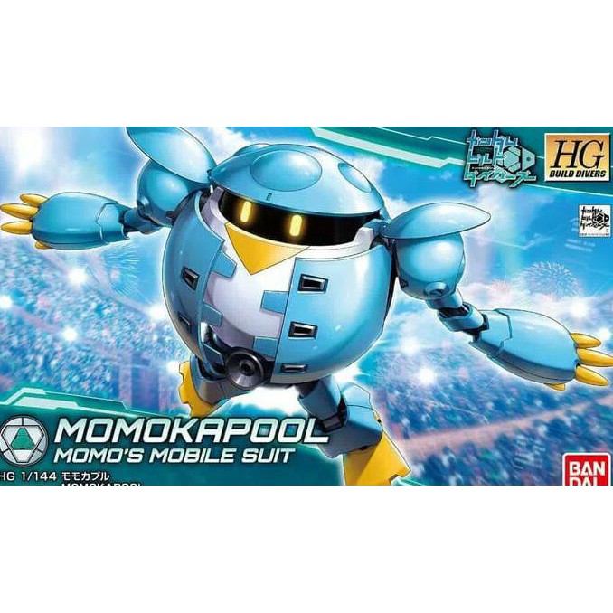 Silahkan Order] Hg Hgbd 1/144 Momokapool Momo Kapool Seri Gundam Build 00 Diver