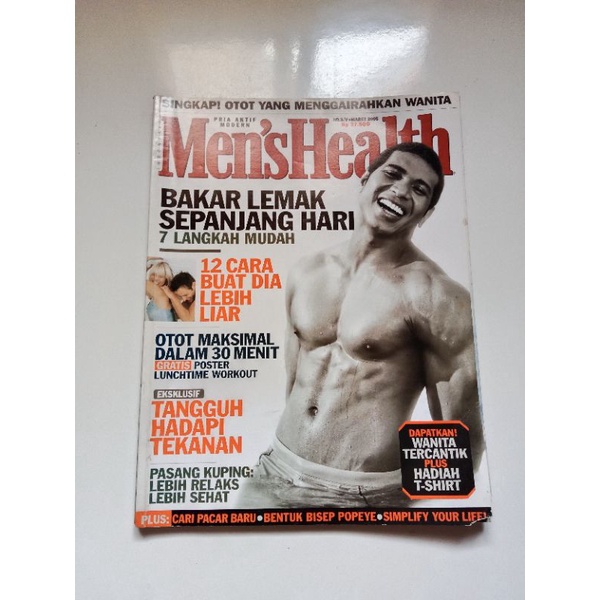 MAJALAH MENS HEALTH EDISI MARET 2005