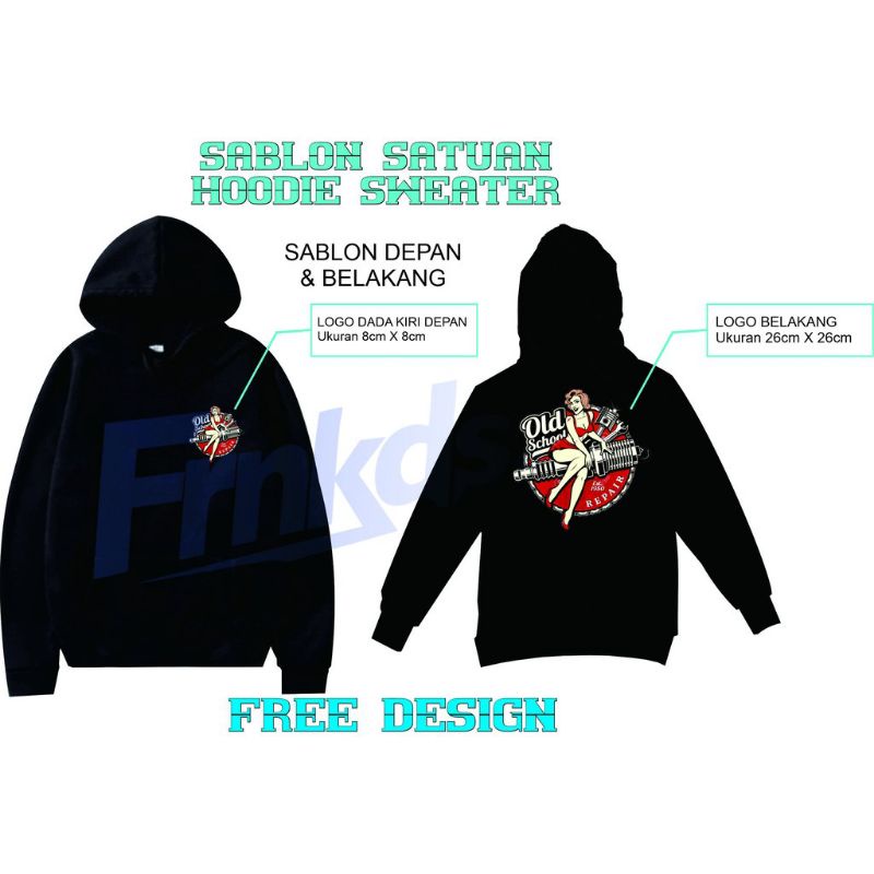 SABLON HOODIE SWEATER| SABLON CUSTOM HOODIE | SABLON SWEATER SUKA SUKA | SABLON HOODIE SATUAN/ FOTO