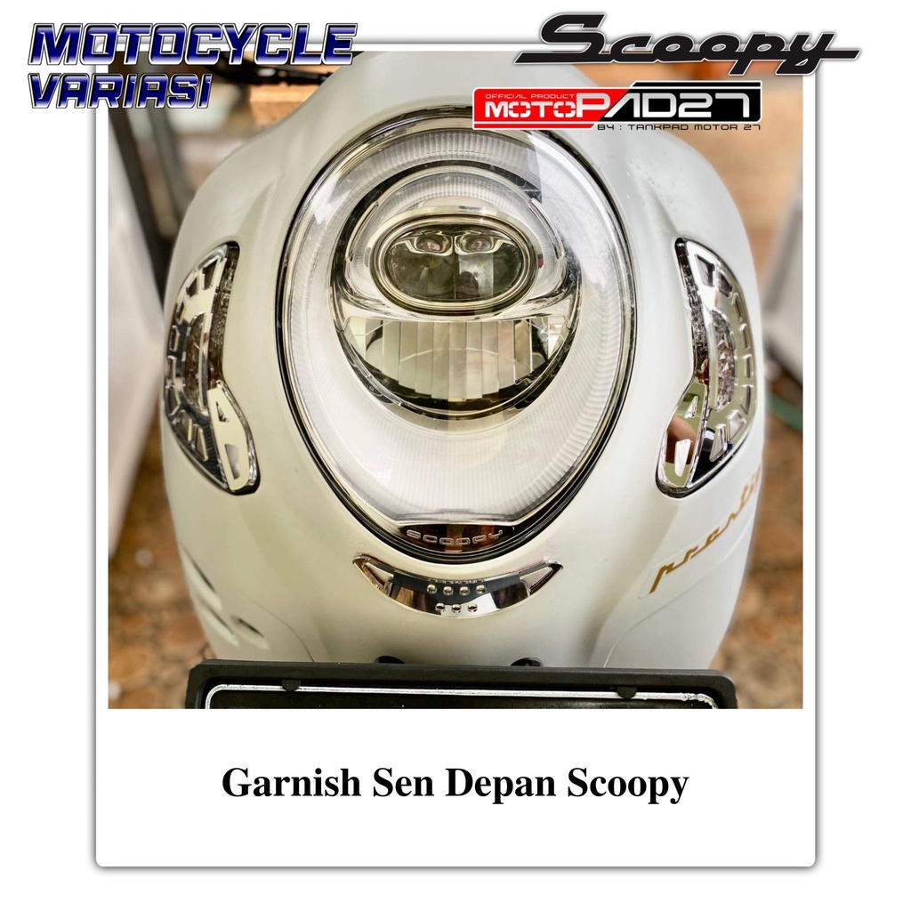 Garnish Sen Depan Scoopy Garnis Lampu Sen Scoopy