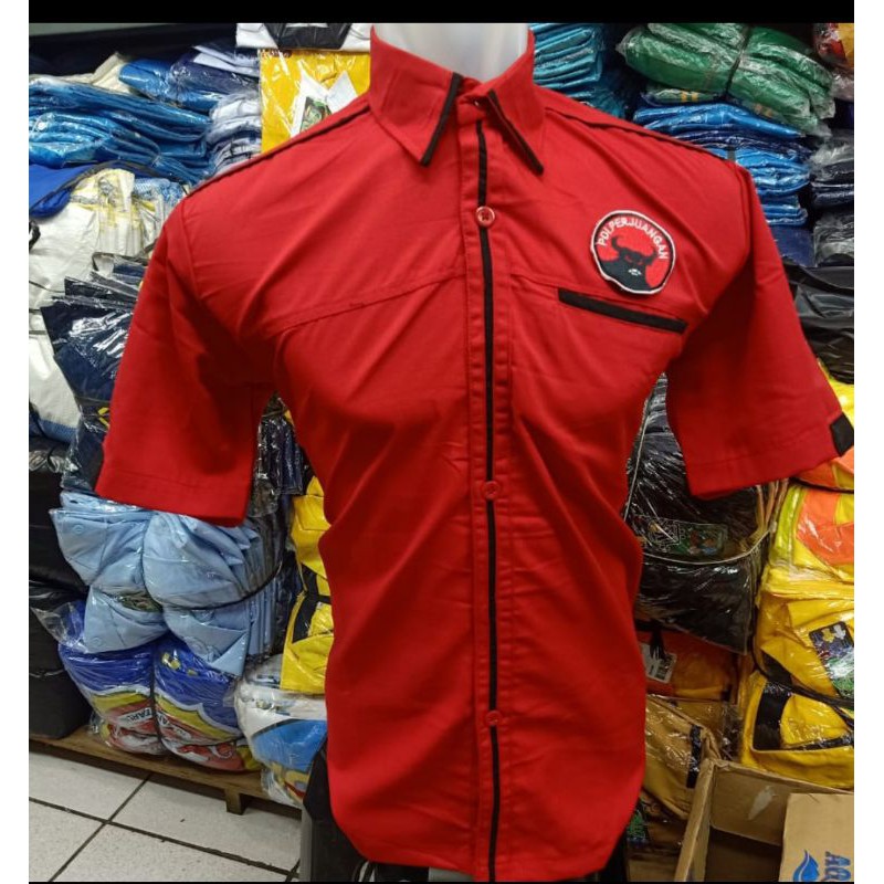 KEMEJA PDI PARTAI PDI P