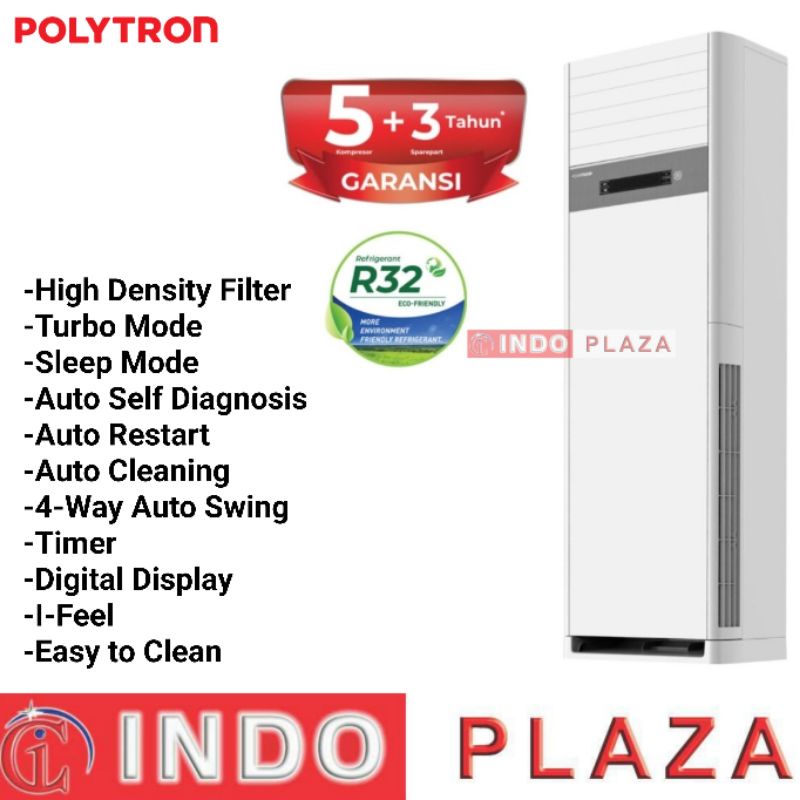 AC FLOOR STANDING POLYTRON 2 PK PSF-2032 / 3 PK PSF-3032 / 5 PK PSF-5032