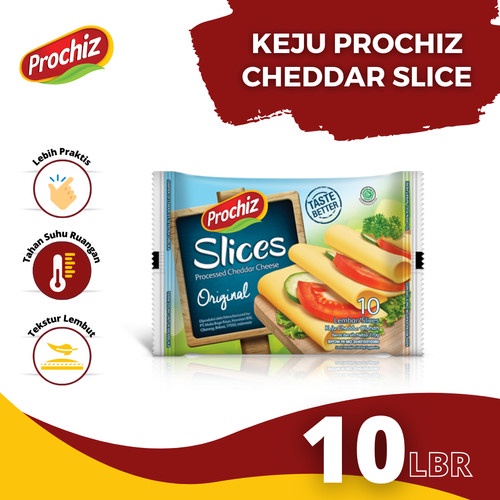 

[ 3 Pack ] PRO CHIZ KEJU SLICE PACK 170g isi 10 Lembar