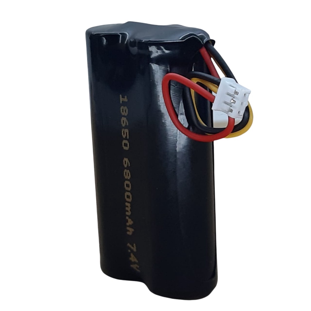 Baterai Speaker Blutooth Soket Putih PH 2.0/3Pin 7.4V-6800mAh