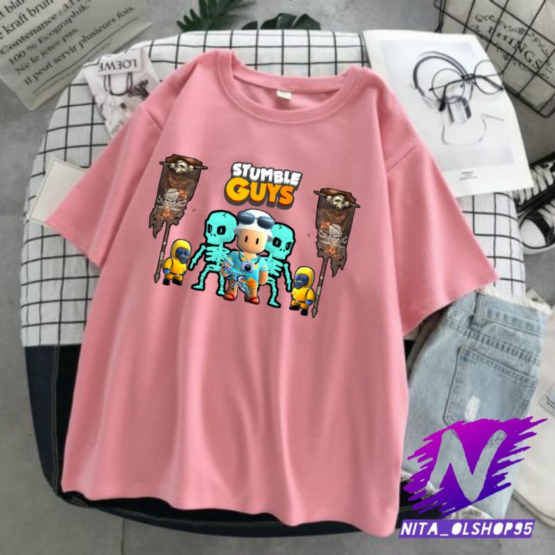 baju anak kaos anak stumble guys terlaris