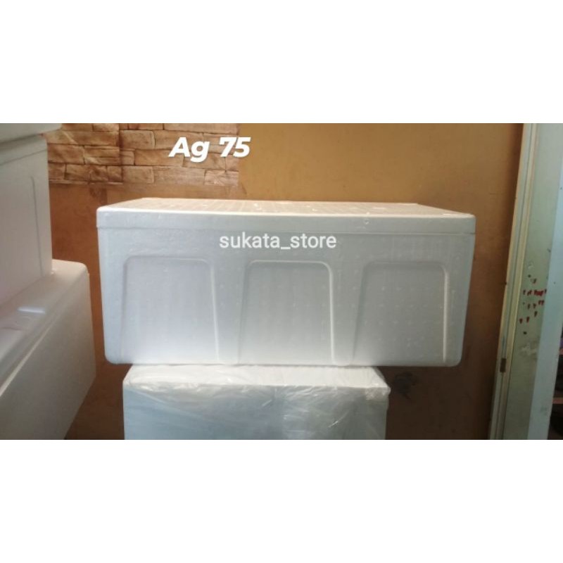 STYROFOAM BOX AG 75 ( P  75x L 42x T 33 cm ) STYROFOAM BEKASI