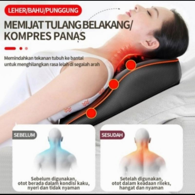 ALAT TERAPI / ALAT PIJAT / ALAT TERAPI PIJAT GETAR PUNGGUNG DAN LEHER