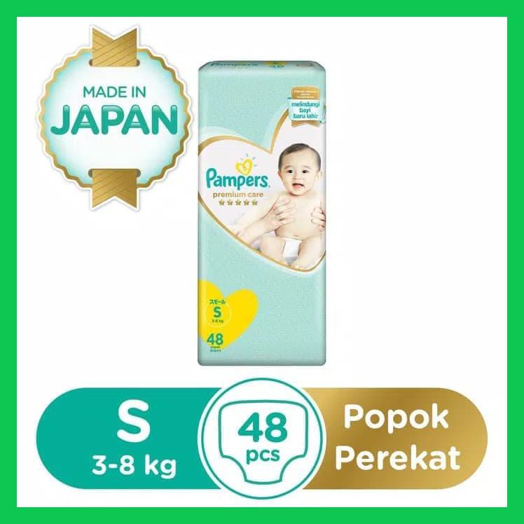 PAMPERS PREMIUM CARE POPOK PEREKAT TAPE S48 S-48 S 48