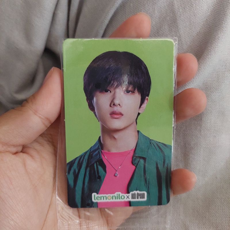wts photocard pc lemonilo x nct dream jisung