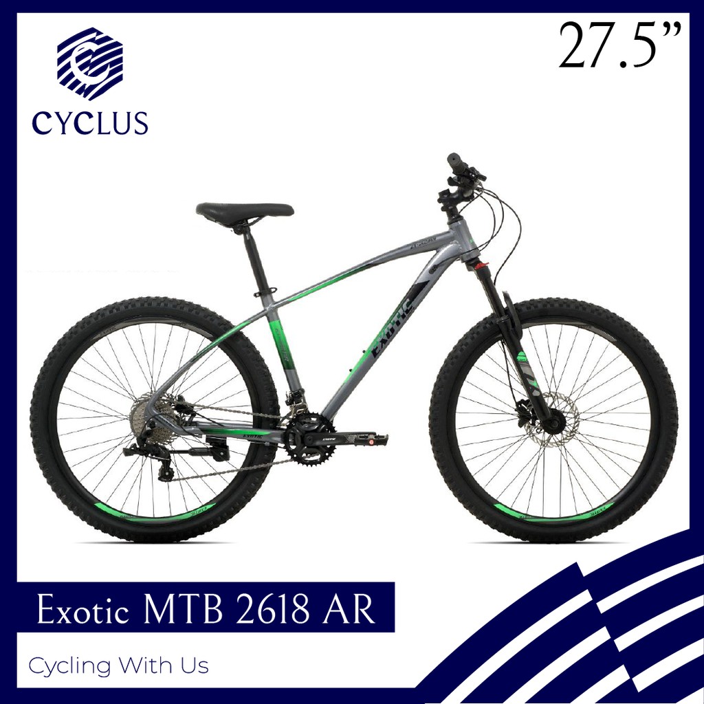Sepeda MTB Exotic 2618 AR 20 Speed 2020 27.5 Inch