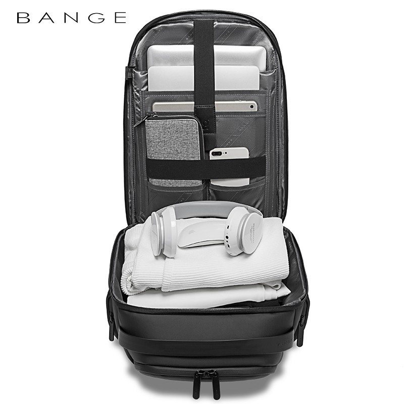 Tas Bange BG7277 Bag Backpack Ransel Laptop 15.6&quot; Inch USB Anti Air