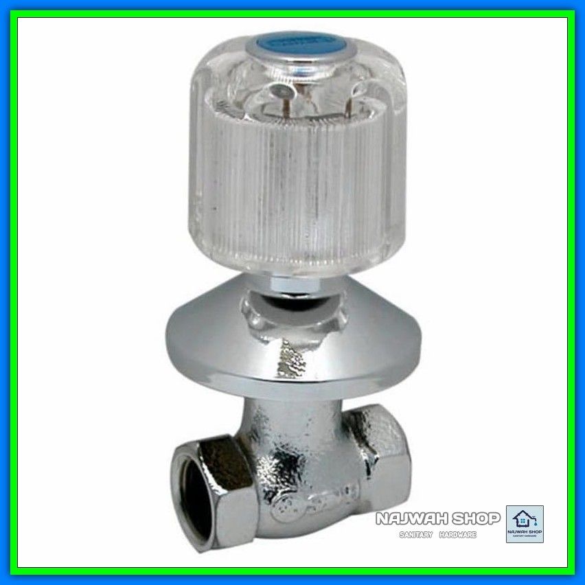 Stop Kran Tanam San Ei V 10 JC-B Stop Valve Tanam Tembok Air Dingin Bisa Untuk Shower Tanam Murah