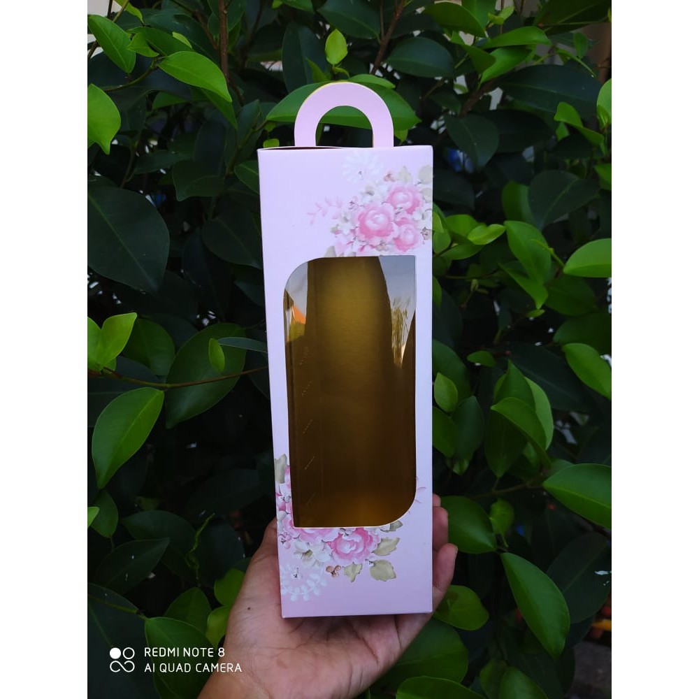 Paper box souvenir tumbler  souvenir termos 7x7x21 cm