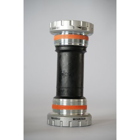 SHIMANO BB 52 SM HT2 untuk crank deore acera alivio slx xt zee Terbaik