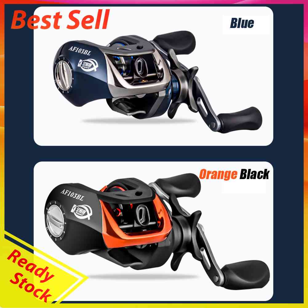 Left Right Hand 6.3/1 10+1 Bearings Low Profile Baitcasting Fishing Reel