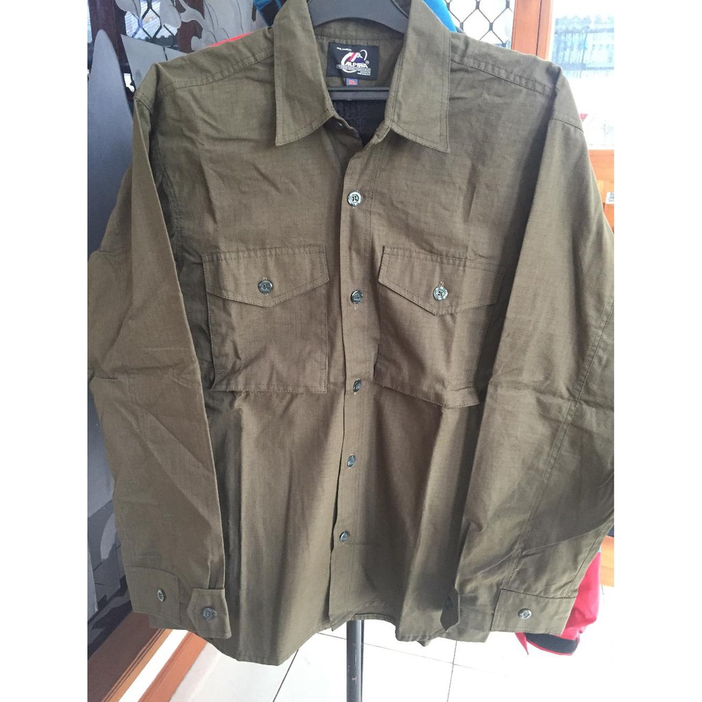 Kemeja Outdoor Kemeja PDL Kemeja Pria Alpina GKP05