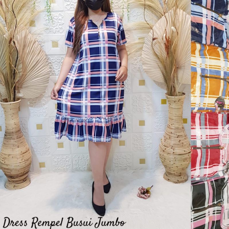Dress voxy rempel busui/daster voxy premium