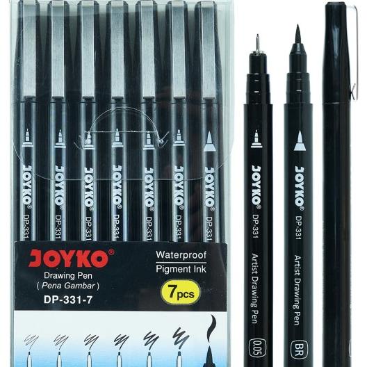 

Drawing Pen Pena Gambar Joyko Dp-331-7 1 Set 7 Pcs